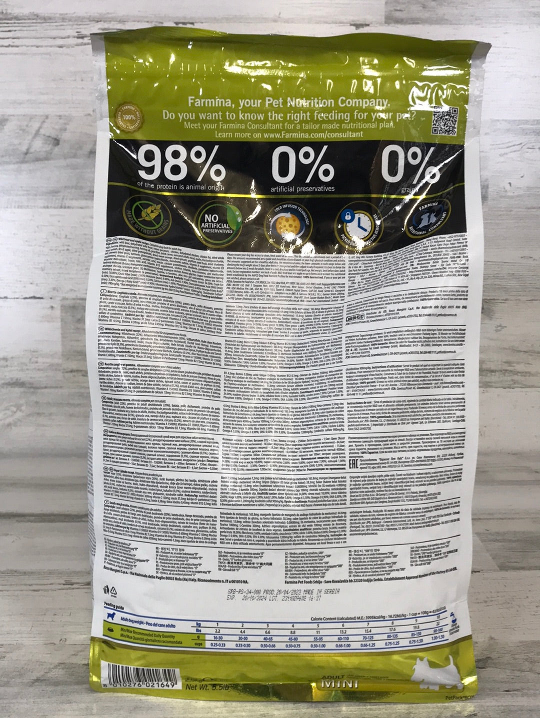 Farmina N&D Grain Free Wild Boar Dry Dog Food