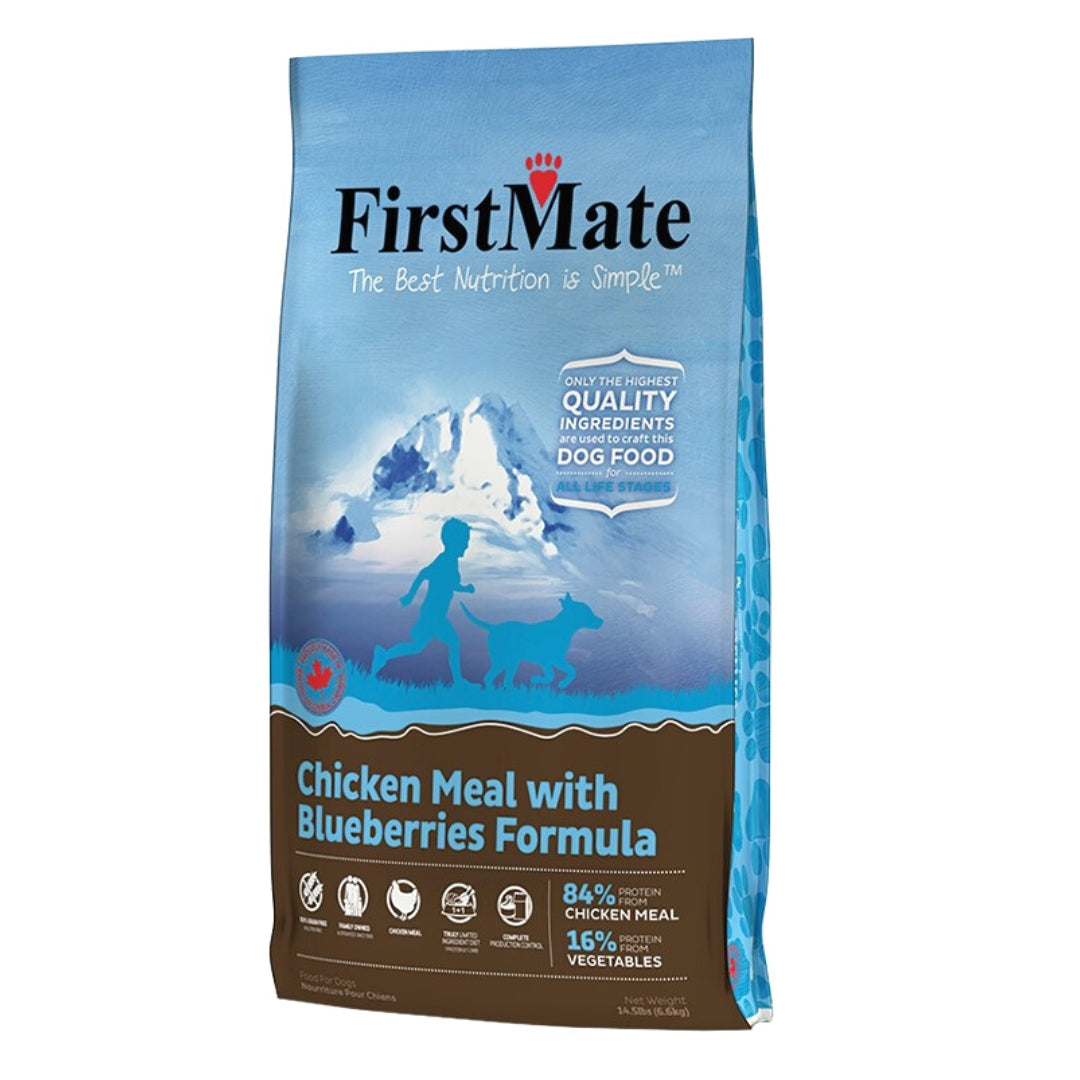 Firstmate Dog Limited Ingredient Grain Free Chicken Blueberries 14,5Lb,