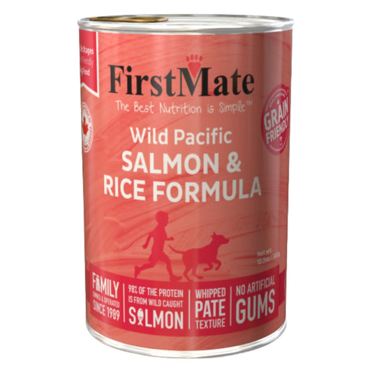Firstmate Dog Grain Friendlysalmon & Rice Formula 12,2oz,
