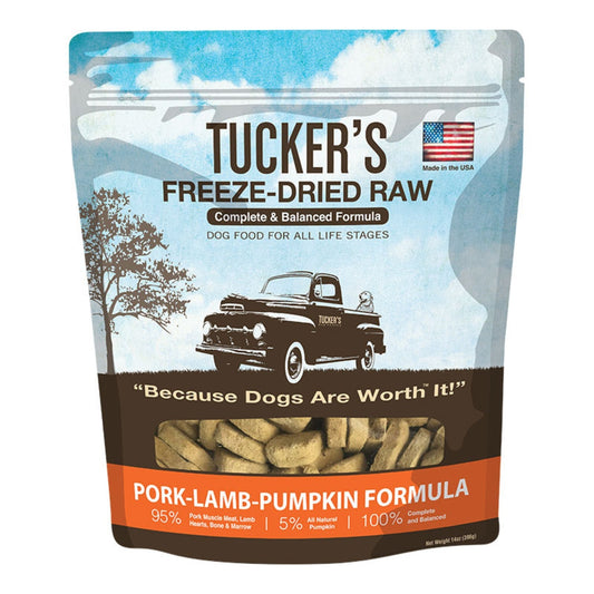 Tuckers Pork-Lamb-Pumpkin; 14 oz,