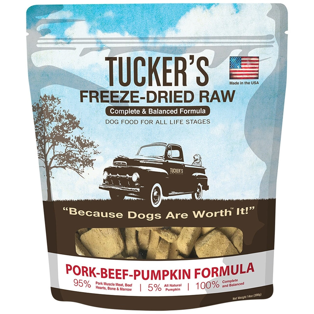 Tuckers Beef-Pumpkin; 14 oz,