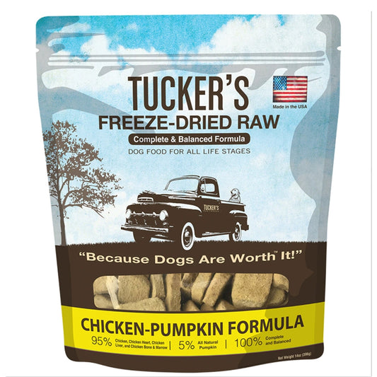 Tuckers Chicken-Pumpkin; 14 oz,