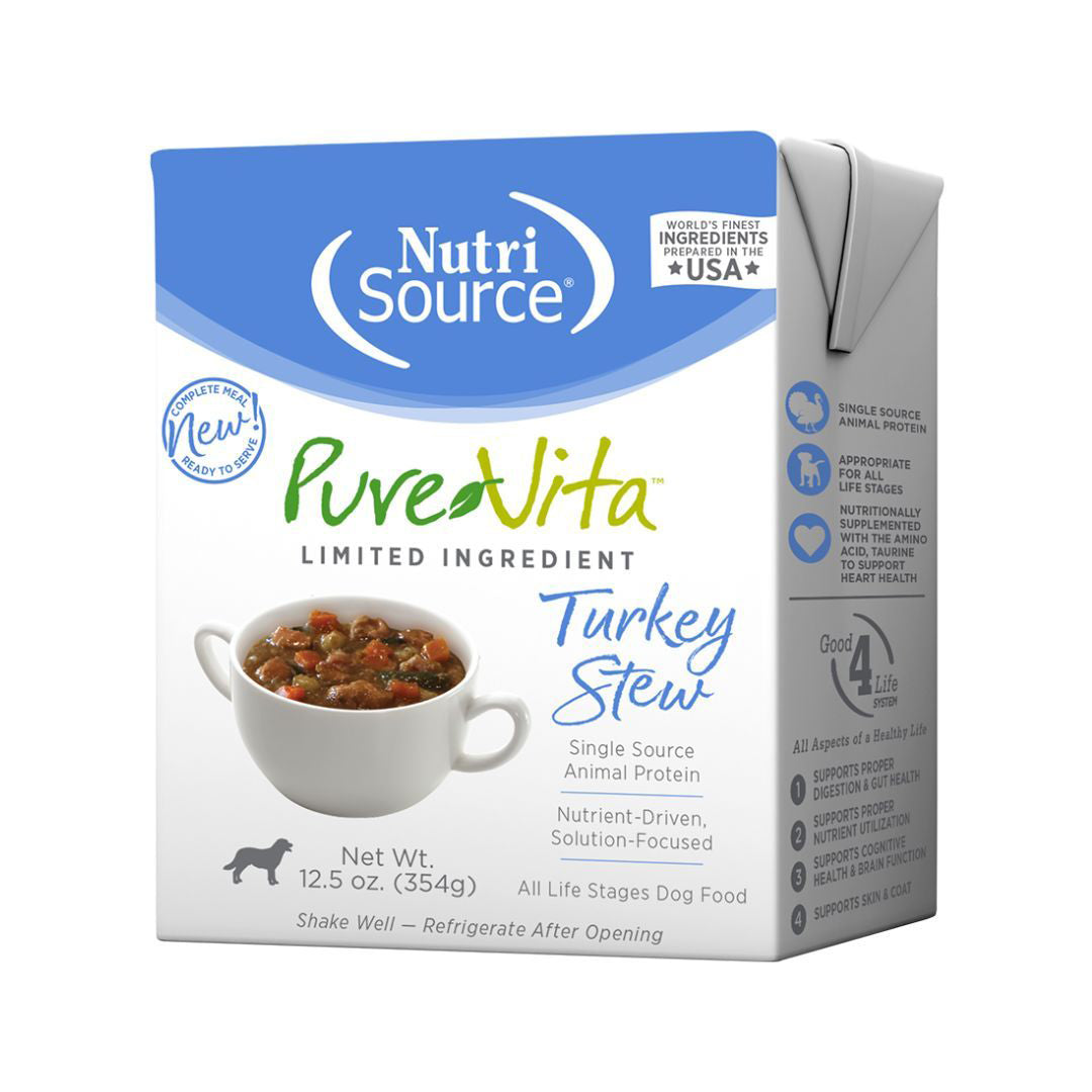 Pure Vita Dog Turkey Stew 12,5oz,