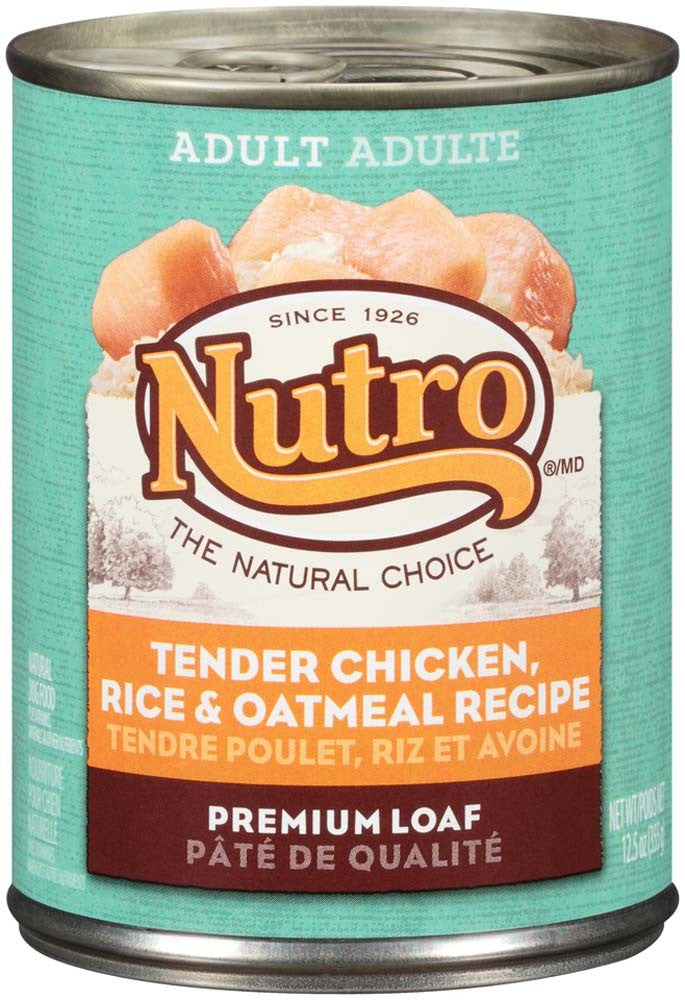 Nutro Products Premium Loaf Adult Wet Dog Food Chicken, Potato, Carrot & Pea 12ea/12,5 oz, 12 pk