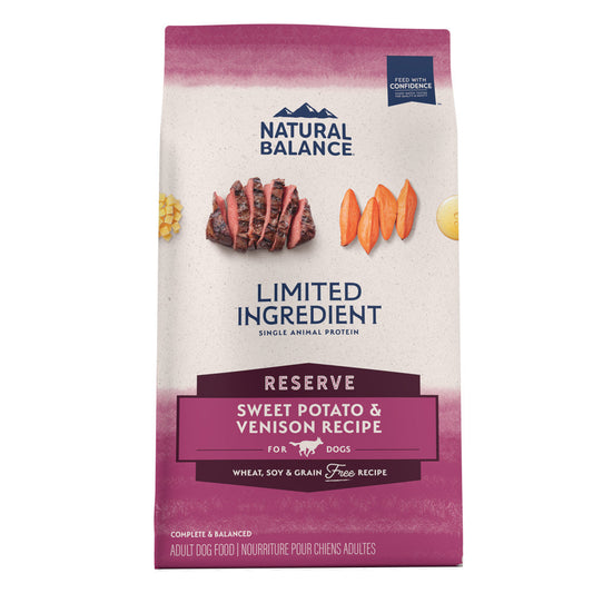 Natural Balance L.I.D. Limited Ingredient Diets Adult Maintenance Sweet Potato & Venison Dry Dog Food
