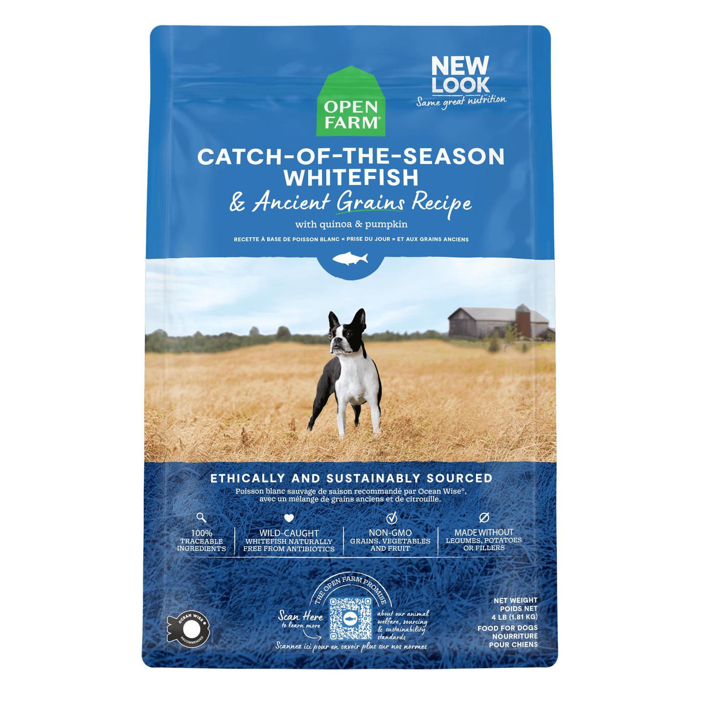 Open Farm Dog Catch Of The Season Whitefish & Ancient Grains