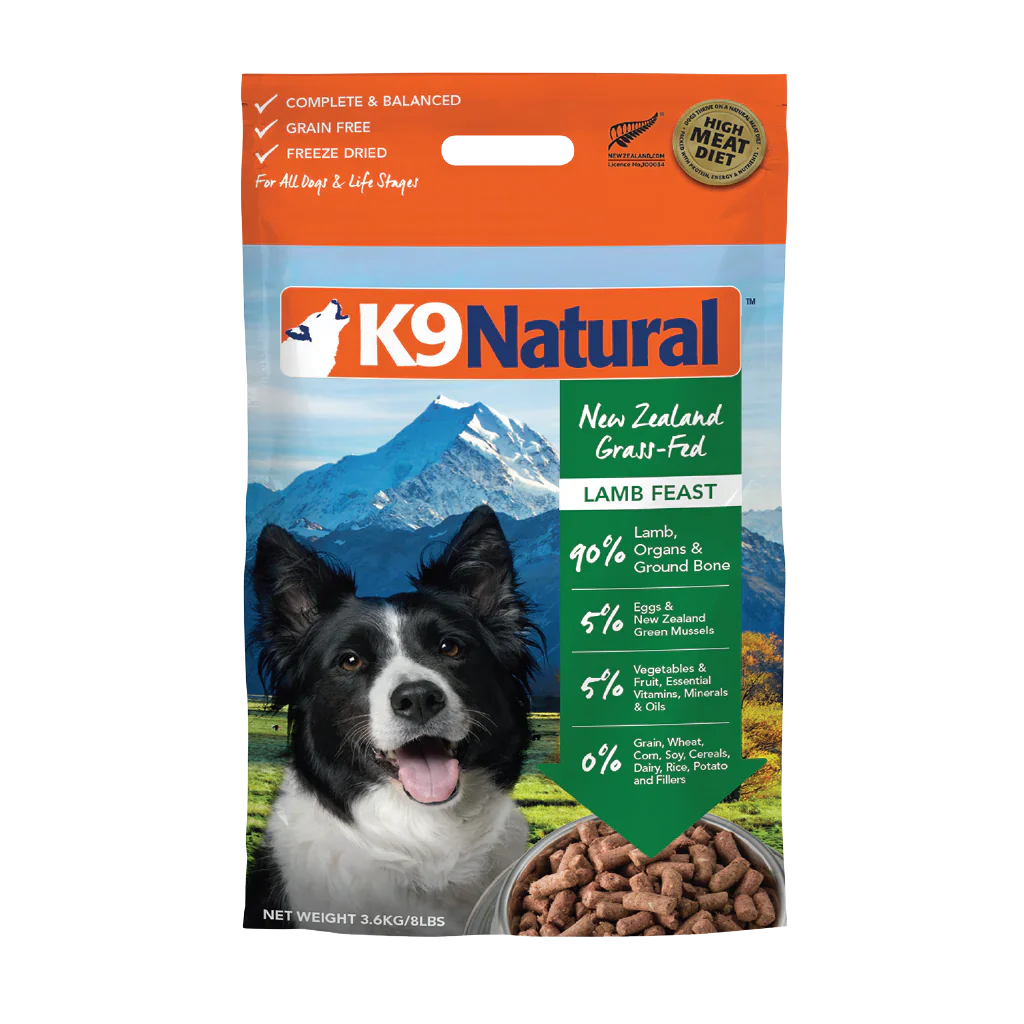 K9 Natural Freeze Dried Lamb