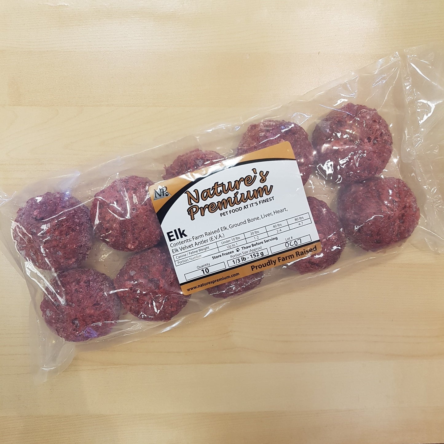 Nature's Premium Elk Muffins