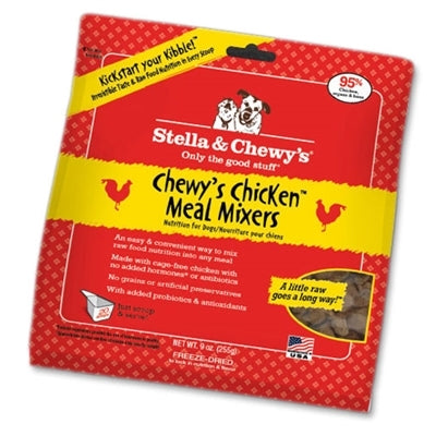 Stella And Chewys Freeze Dried Dog Food Mixers Chicken 18oz,
