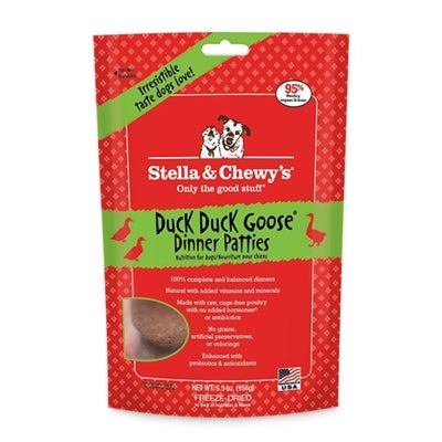 Stella And Chewys Freeze-Dried Duck Dinner Patties 25oz,