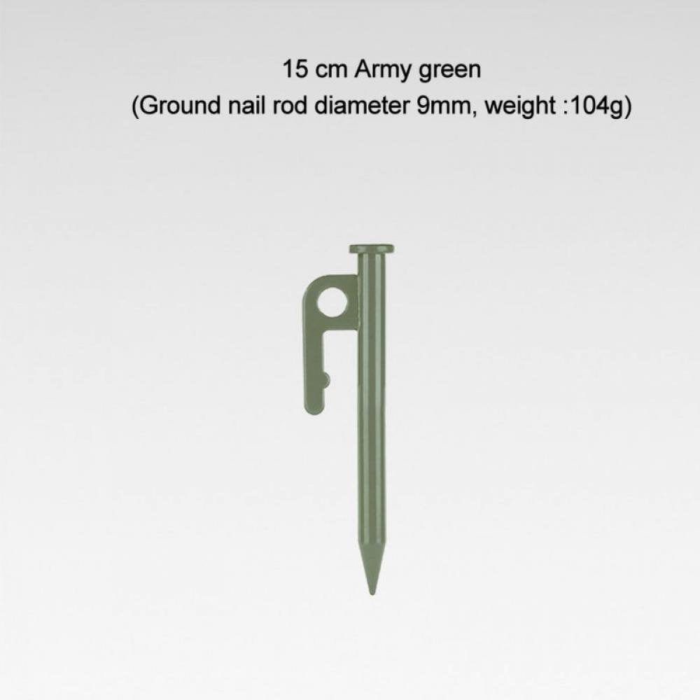 1Pc Tent Pegs High Hardness Camping Pegs Tent Accessories Khaki 30Cm/11.81"