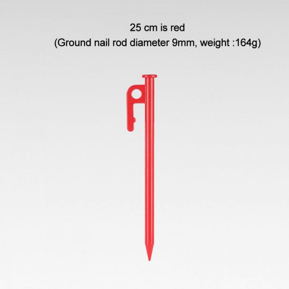 1Pc Tent Pegs High Hardness Camping Pegs Tent Accessories Khaki 30Cm/11.81"