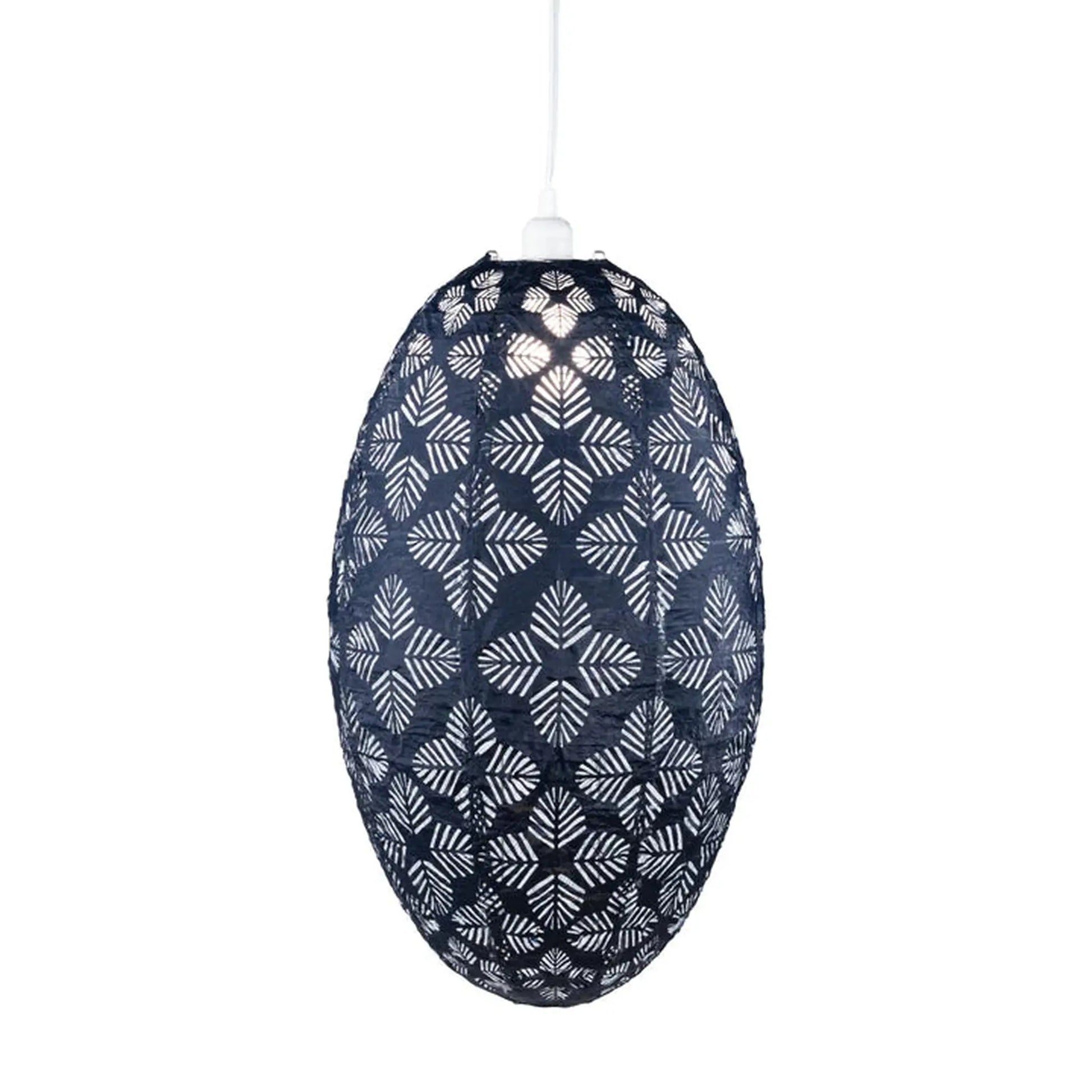 22" Palm Pod Pendant Lamp