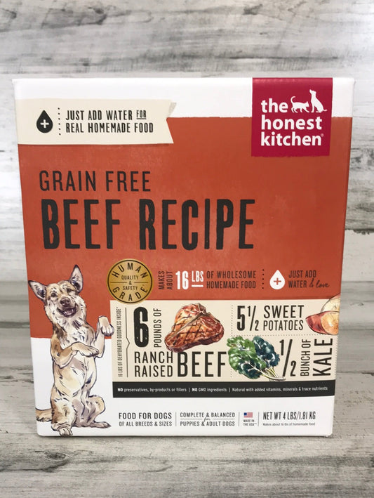 The Honest Kitchen Grain Free Beef Dehydrated Dog Food