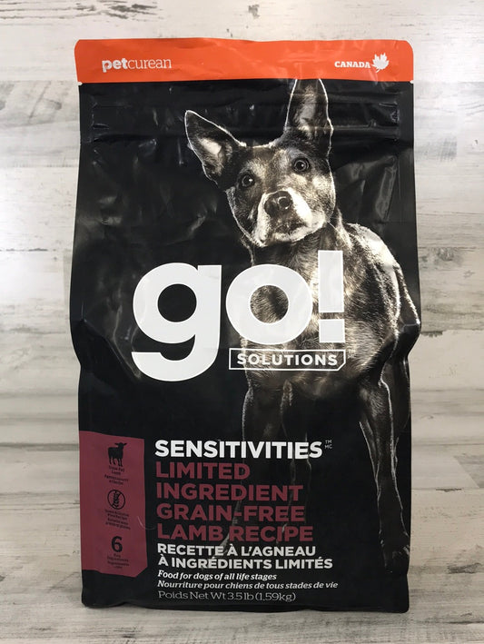 Go! SENSITIVITIES Limited Ingredient Lamb Grain-Free Dry Dog Food
