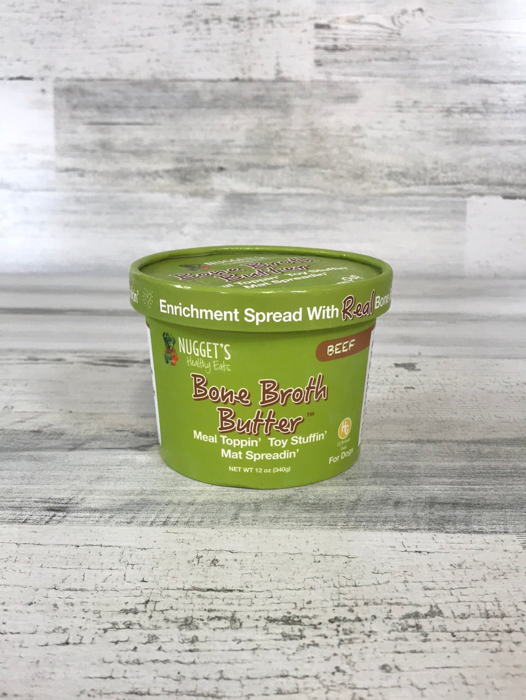 Nugget's Healthy Eats Bone Broth Butter 12oz