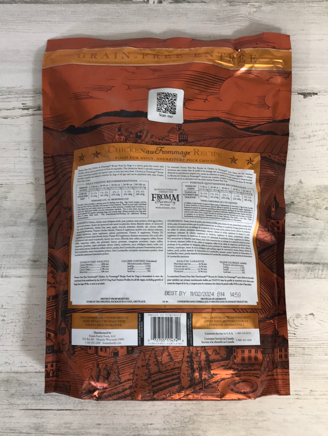 Fromm Chicken au Frommage Grain Free Dry Dog Food