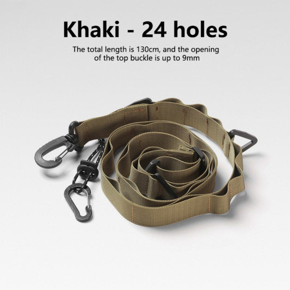 4.3Ft Outdoor Hanging Rope Portable Lanyard Canopy Hanger Camping Campsite Storage Strap Backpacking Hiking Tent Accessories