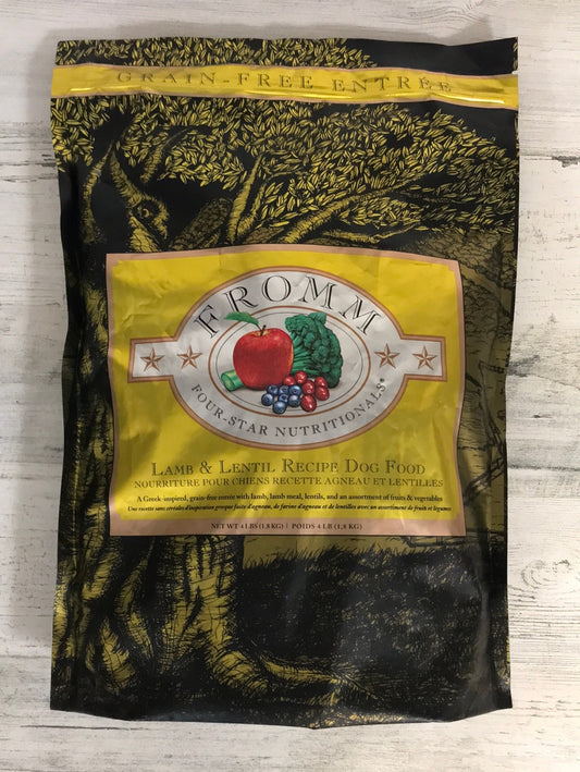 Fromm Lamb & Lentil Four Star Grain Free Dry Dog Food