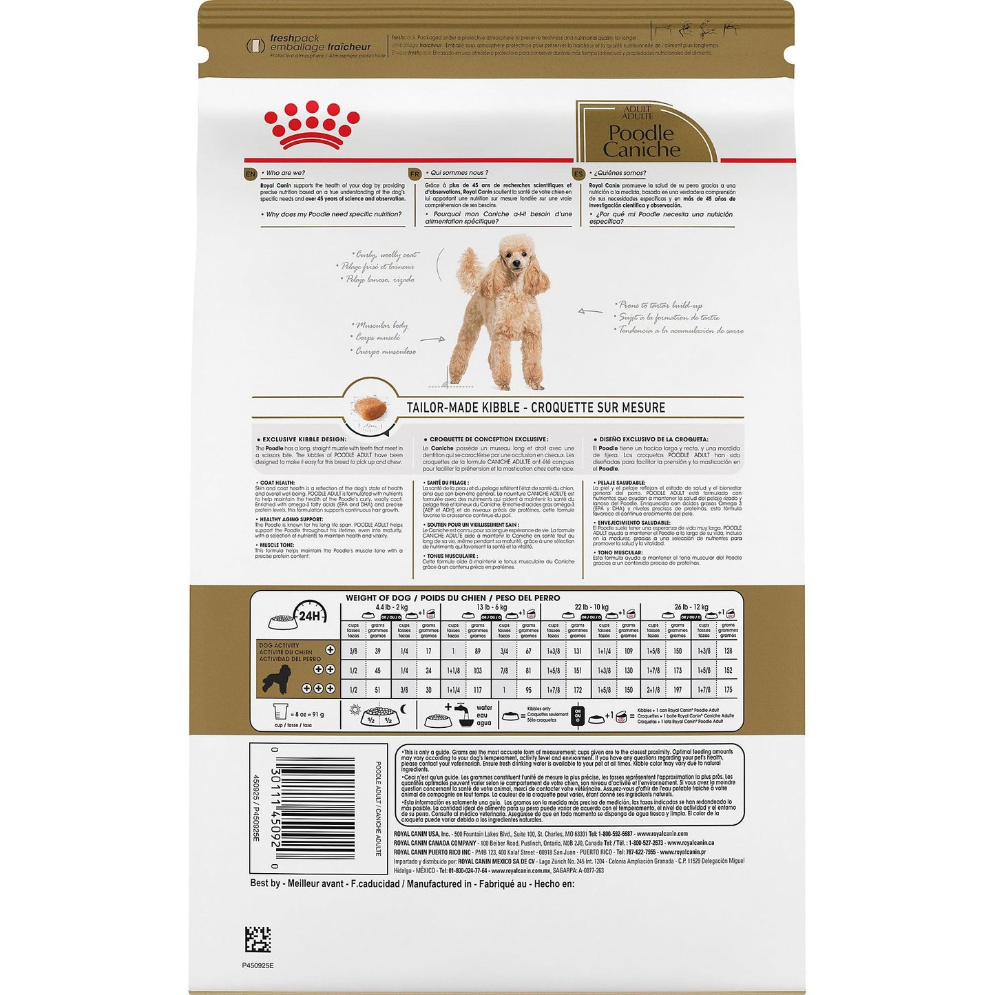 Royal Canin Breed Health Nutrition Poodle Adult Dry Dog Food
