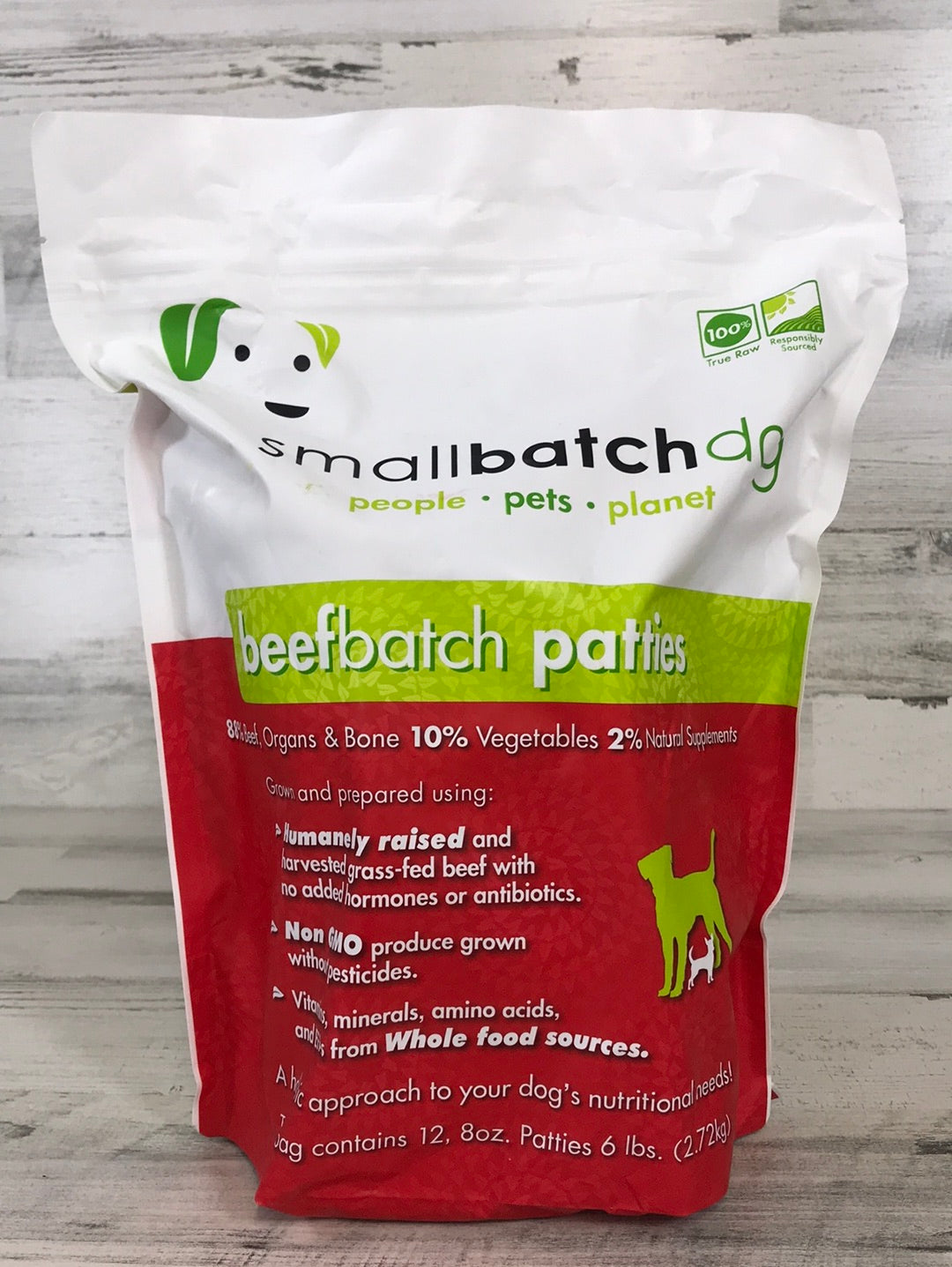 Smallbatch Beef Frozen Raw Dog Food