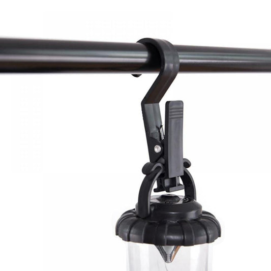 4Pcs 2 in 1 Tent Clip with Hook Portable Tarp Clips Clasp Non-Slip Awning Clamp Fixed Fabric Clip for Canopy Car Pool Boat Cover