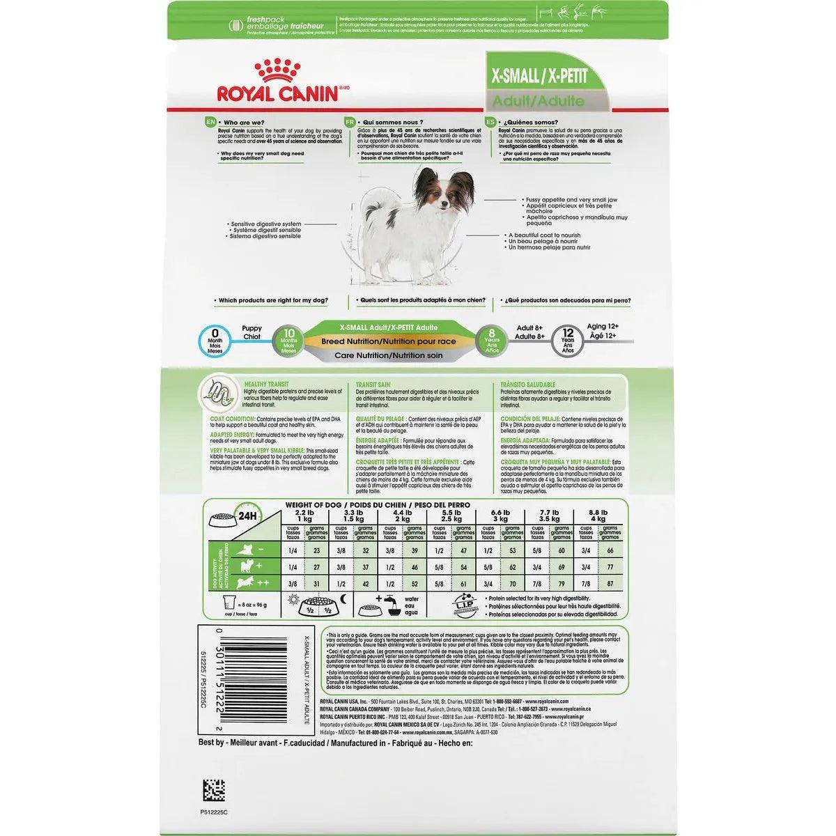 Royal Canin Size Health Nutrition X-Small Adult Dry Dog Food