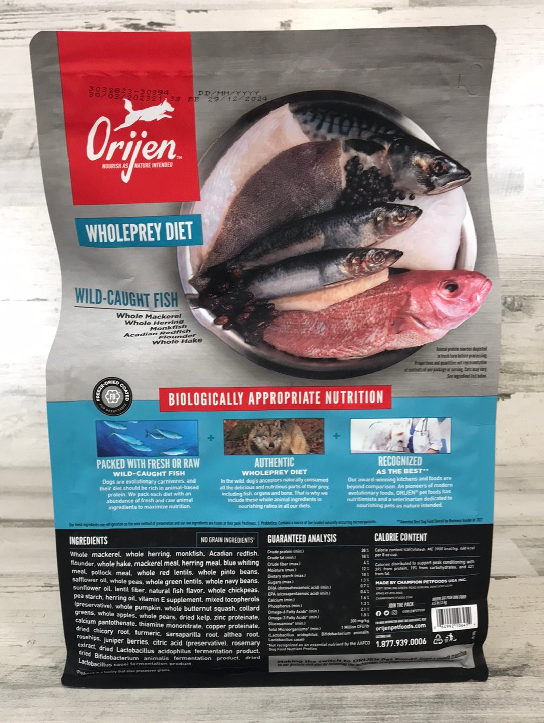 Orijen Six Fish Grain Free Dry Dog Food