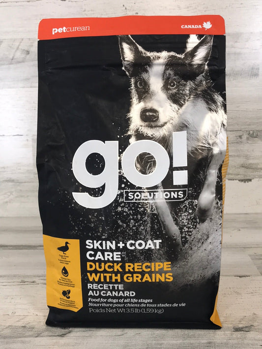 Go! Duck Solutions Skin+Coat Care Duck with Grains