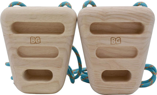 Wood Hangboard Rock Climbing Holds - Sturdy Hang Board for Climbers