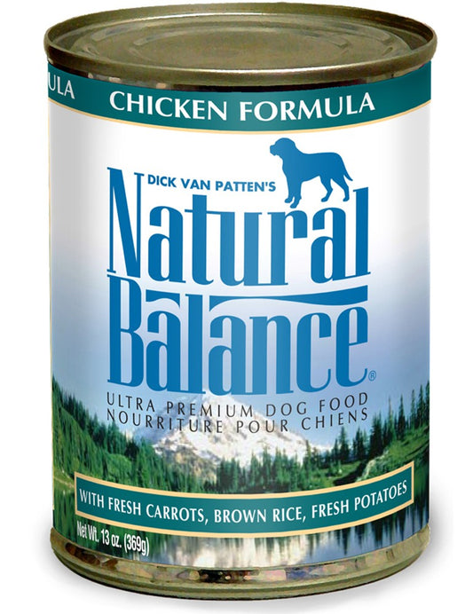 Natural Balance Pet Foods Ultra Premium Wet Dog Food Chicken 12ea/13 oz