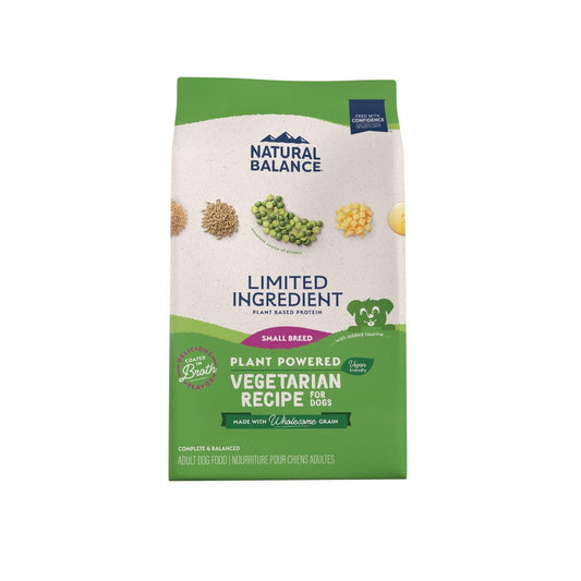 Natural Balance Pet Foods L,I,D Plant Powered Vegetarian Small Breed Dry Dog Food 1ea/12 lb