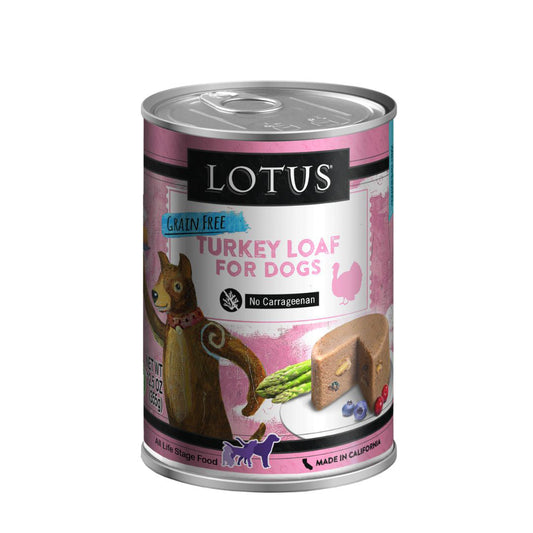 Lotus Dog Grain Free Loaf Turkey 12,5oz,