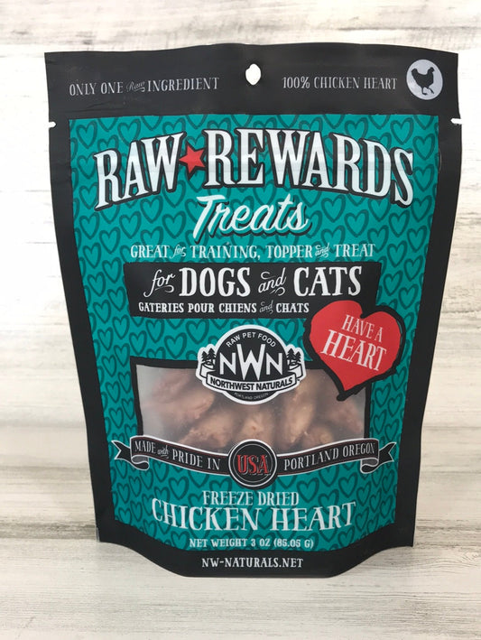 Northwest Naturals Freeze-Dried Chicken Hearts