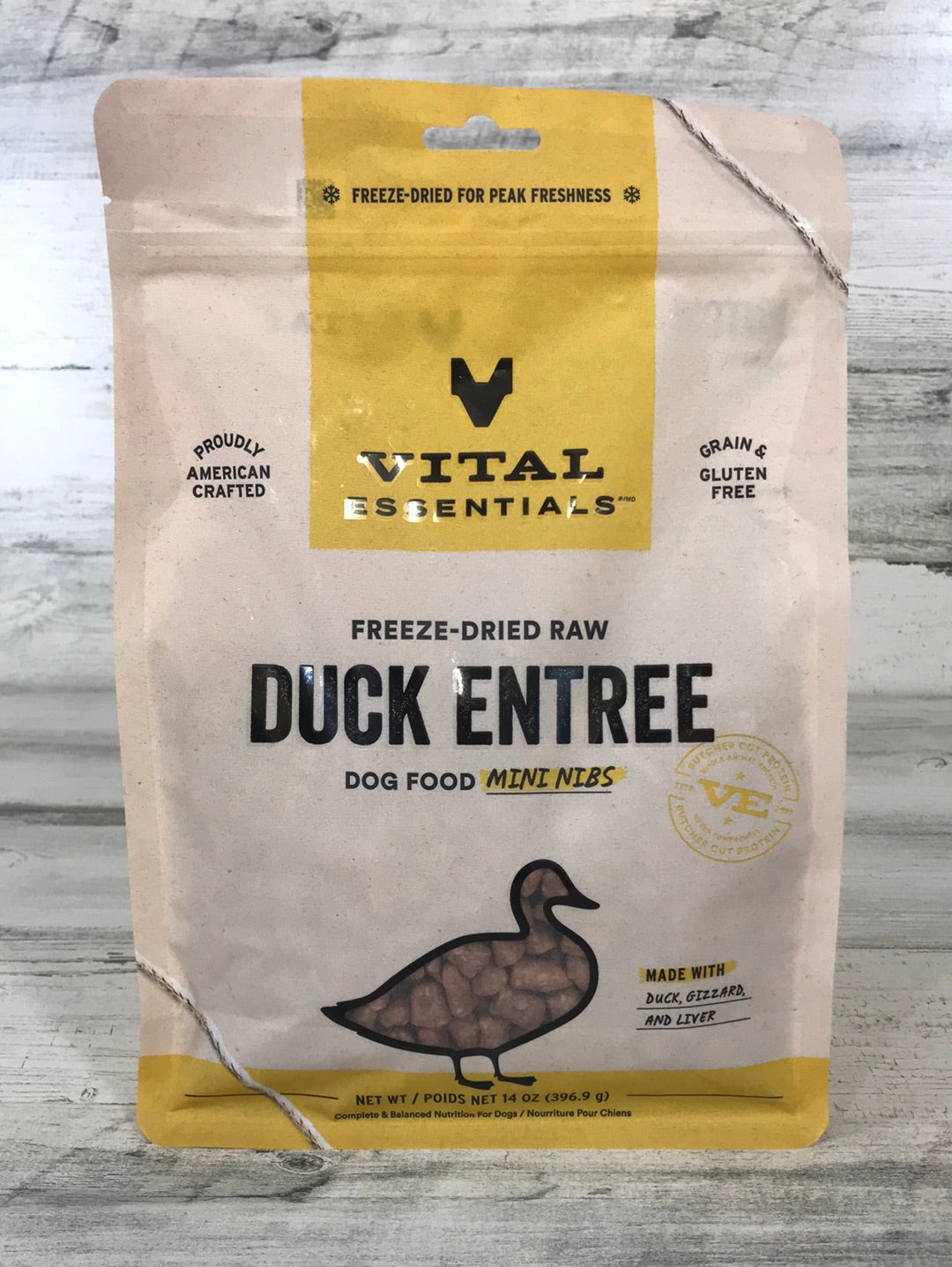 Vital Essentials Freeze Dried Duck Entree