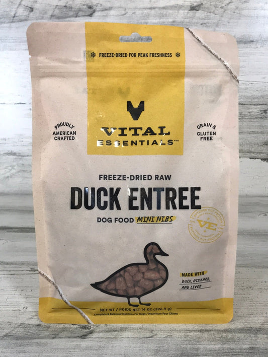 Vital Essentials Freeze Dried Duck Entree