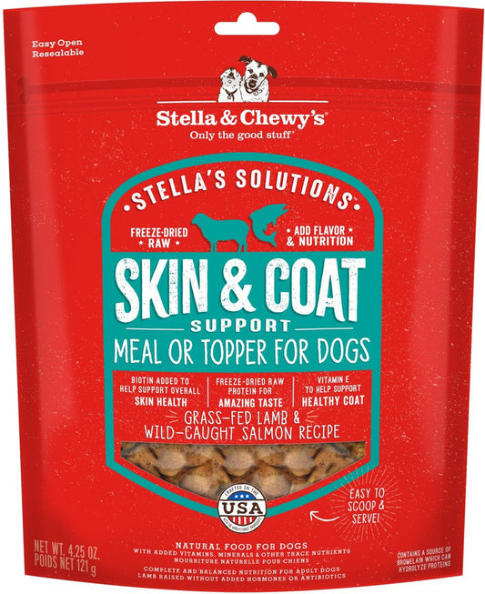 Stella And Chewys Dog Solutions Skin And Coat Support Lamb And Salmon 4,25oz,