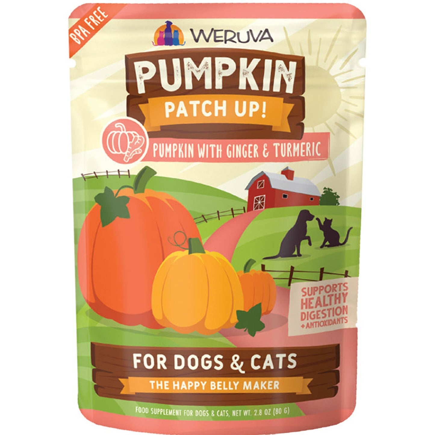 Weruva Dog Cat Pumpkin Ginger 1,05oz, Pouch