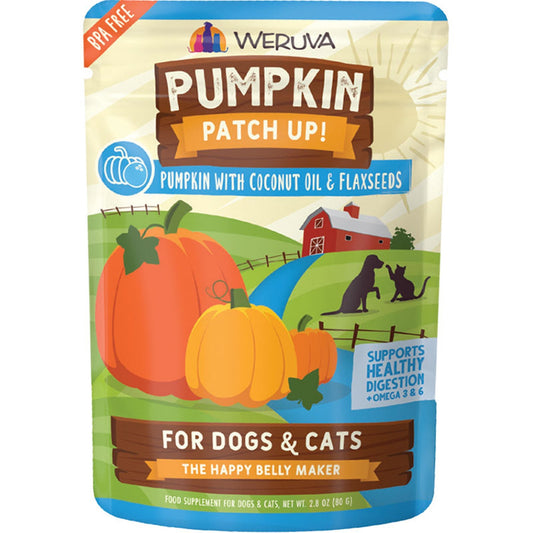 Weruva Dog Cat Pumpkin Coconut Oil 1,05oz, Pouch