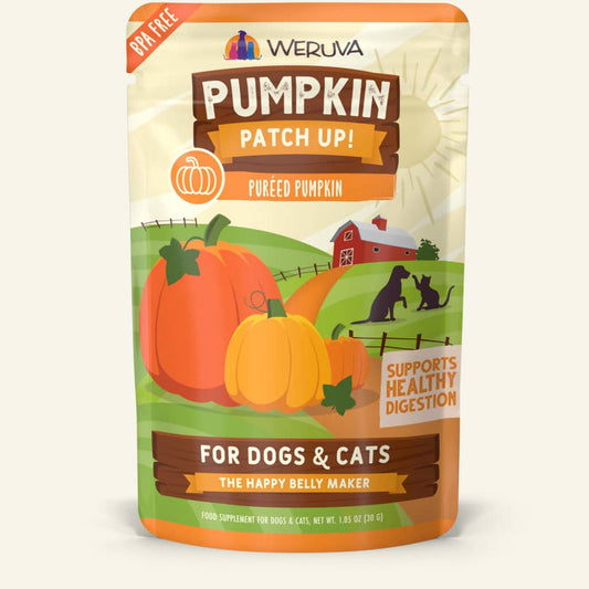 Weruva Dog And Cat Pumpkin 1,05 oz, Variety Pack Pouch (Case Of 12)
