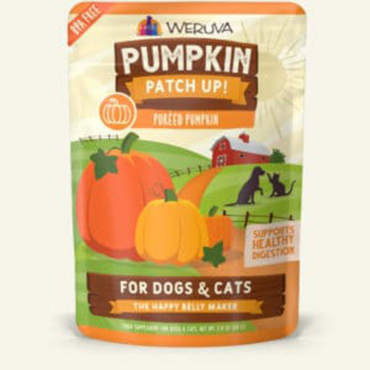 Weruva Dog and Cat Pumpkin 2,8oz, Variety Pack Pouch (Case Of 12)