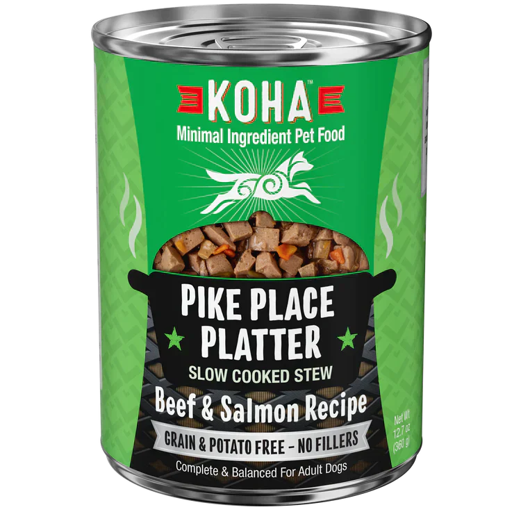 Koha Dog Grain Free Pike Place Stew 12,7oz,(Case Of 12)