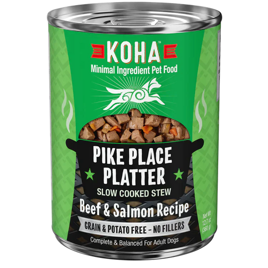 Koha Dog Grain Free Pike Place Stew 12,7oz,(Case Of 12)