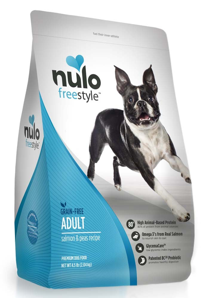 Nulo FreeStyle Grain Free Adult Dry Dog Food Salmon & Pea 1ea/4,5 lb