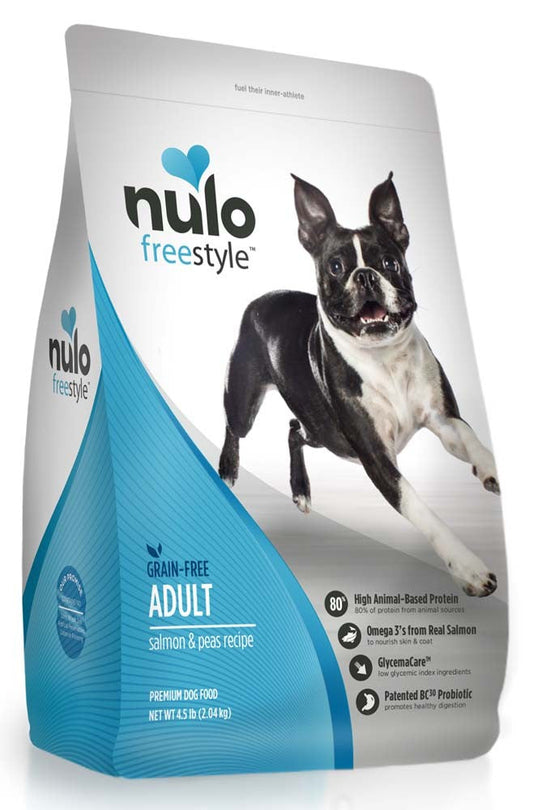 Nulo FreeStyle Grain Free Adult Dry Dog Food Salmon & Pea 1ea/11 lb