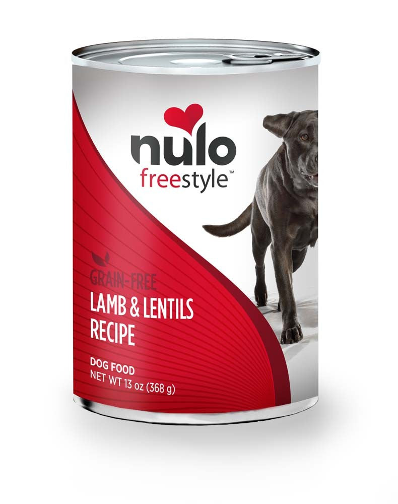 Nulo Freestyle Grain Free Wet Dog Food Lamb & Lentils 12ea/13 oz