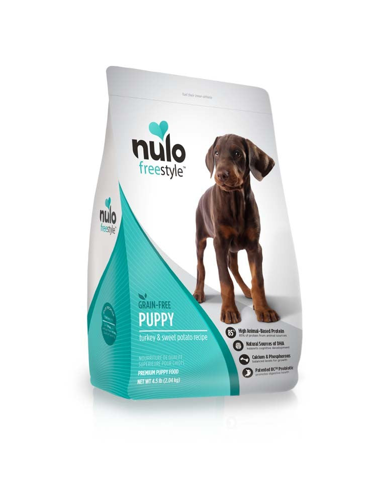 Nulo FreeStyle Grain Free Puppy Dry Dog Food Turkey & Sweet Potato 1ea/4,5 lb