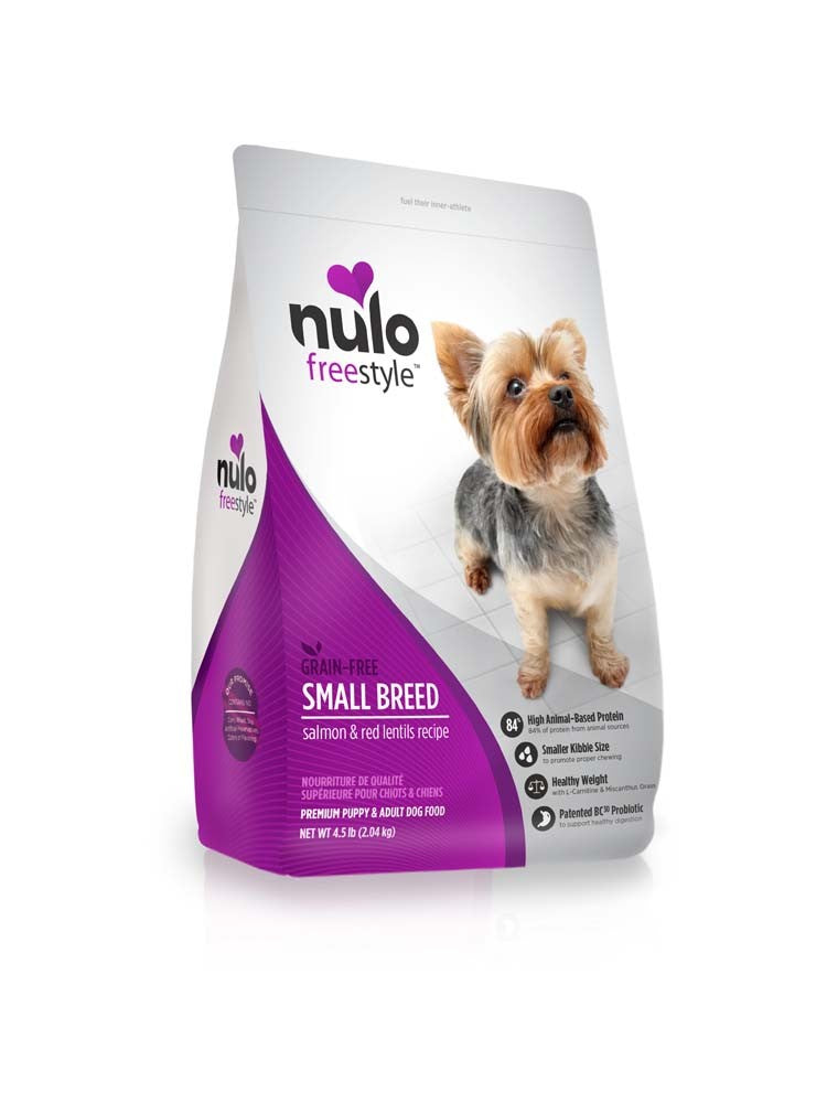 Nulo FreeStyle Grain Free Small Breed Dry Dog Food Salmon & Red Lentils 1ea/4,5 lb