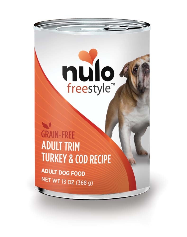 Nulo Freestyle Trim Dog Grain-Free Wet Dog Food Turkey & Cod 12ea/13 oz