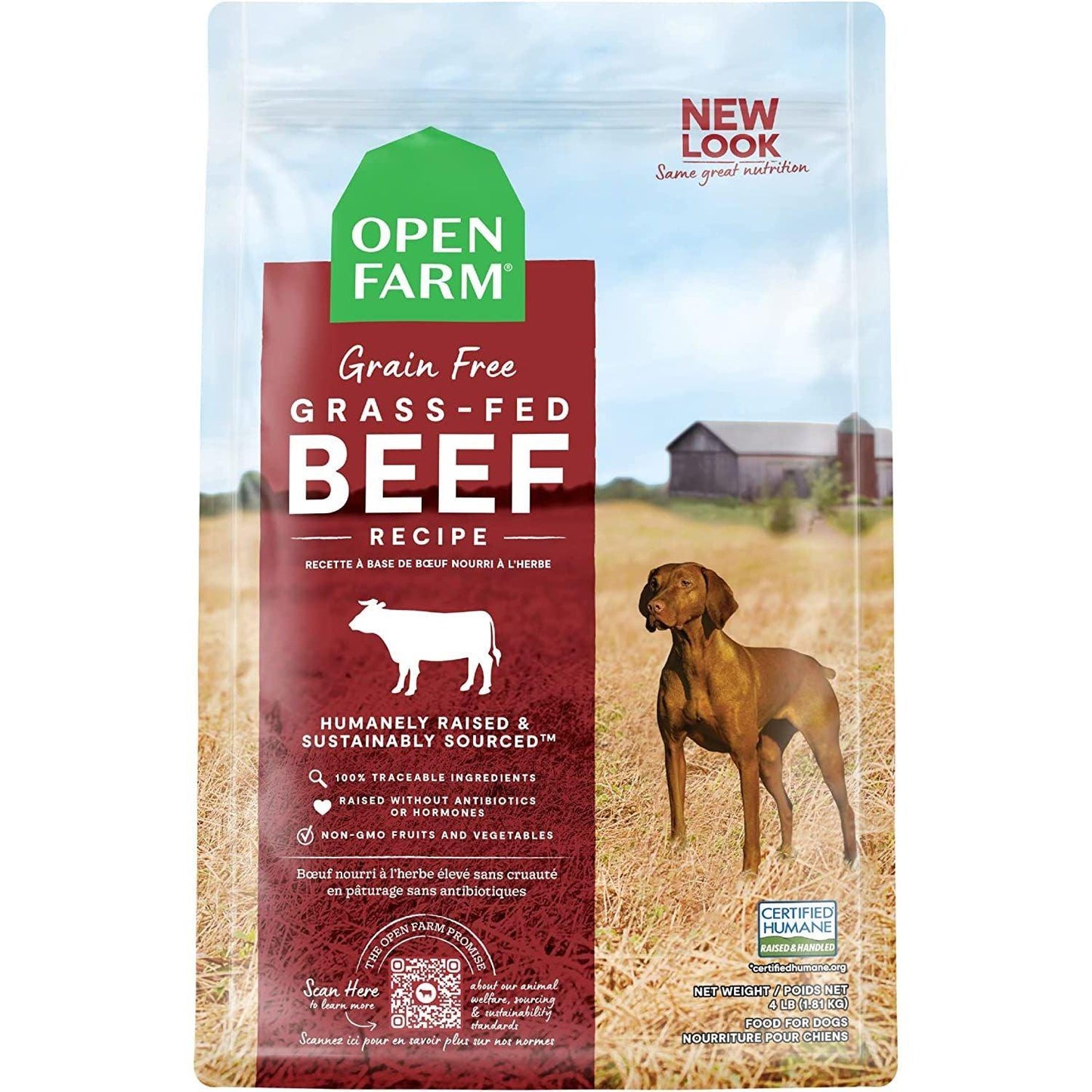 Open Farm Dog Food Grass Fed Beef